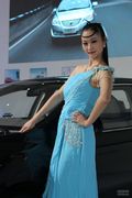 2012杭州车展美女车模 