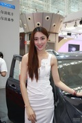 2011哈尔滨车展美女车模 