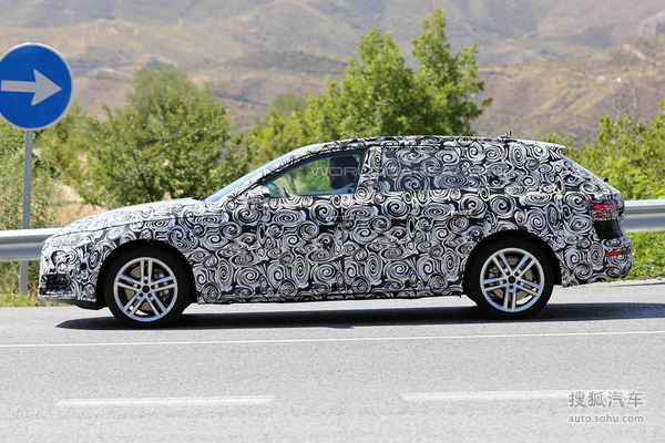 奥迪新A4 allroad quattro谍照 9月首发