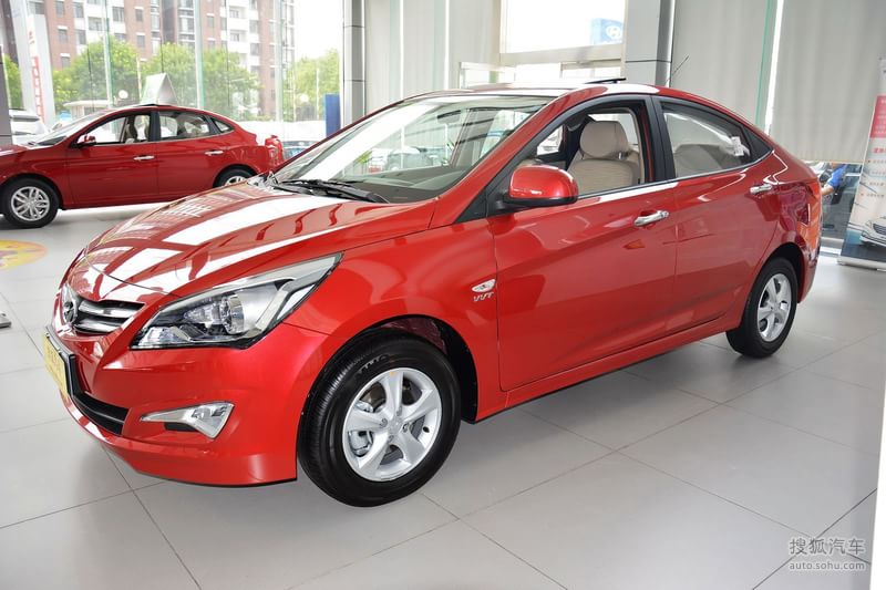 【现代瑞纳三厢 2014款1.4L 自动领先型GLX外