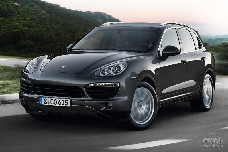 保时捷Cayenne官方流星灰金属漆图片t176089