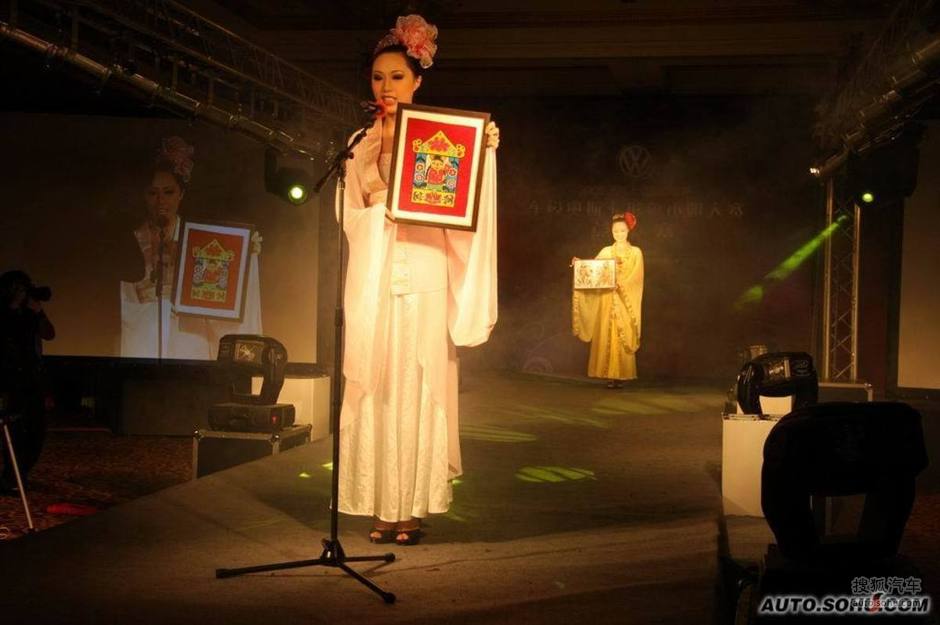 2009西安车展模特大赛图片