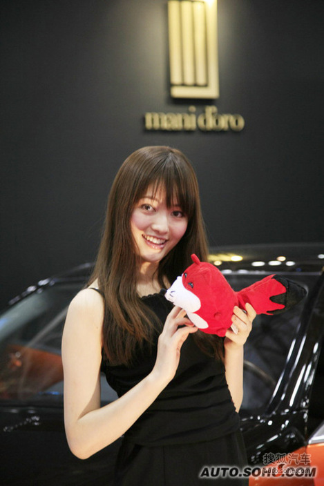 东京车展美女车模图片