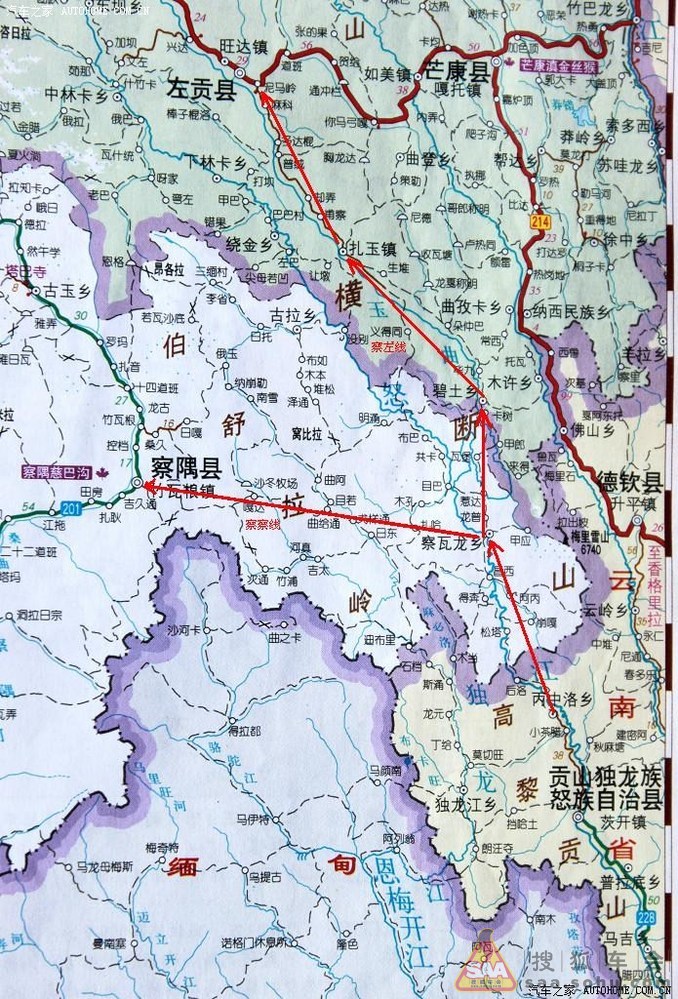 泸沽湖-亚丁穿越地图 zt_轻野联盟