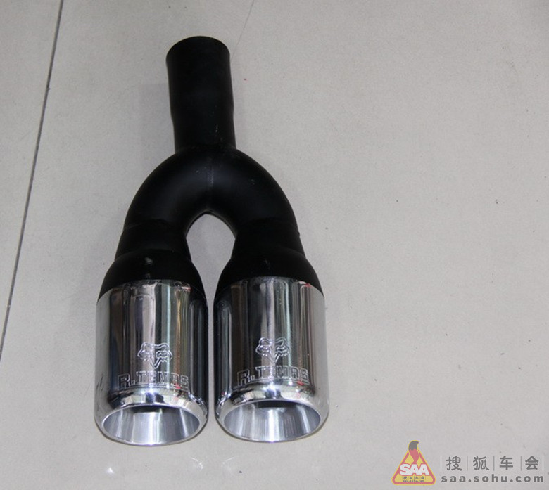 豪华版RAV4尾排改右双出 - RAV4车友会