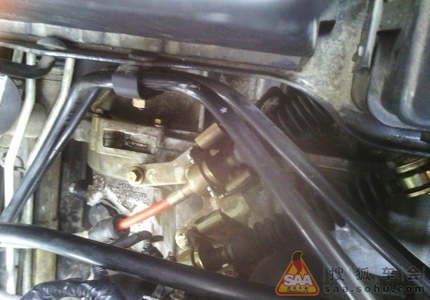新A3的节温器底座闯祸了,终于闯祸了,奇瑞啊奇