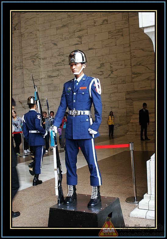 台湾之游--观国军海军仪仗队交接仪式