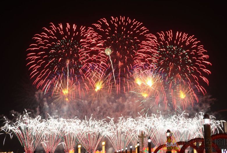 2012年大年初二烟火表演 - 大连车友会