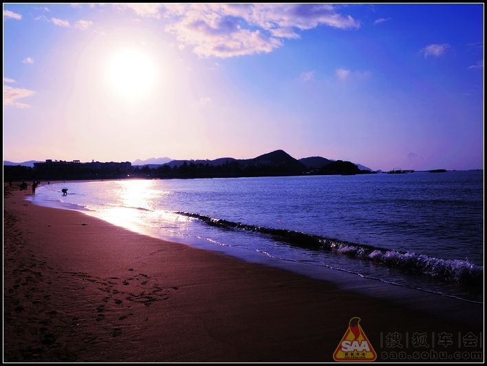 春节渡假在三亚之大东海_乐风-乐友队