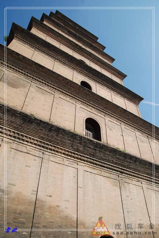 十一古都西安自驾游之大雁塔