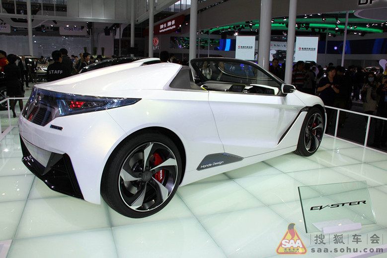【老S看车展】炫酷的电动敞篷小跑本田EV-STER概念车 - 浙江车友会