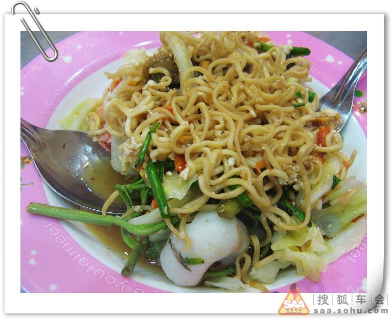 泰式海鲜炒方便面 - 福瑞迪论坛-同福客栈