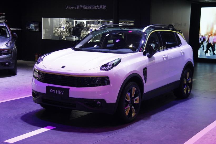 2019广州车展图片页 领克领克01 hev