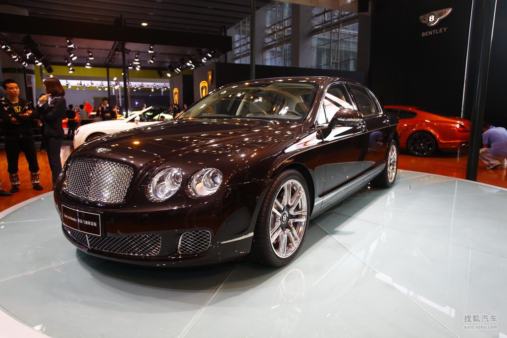 宾利欧陆飞驰linley特别限量版广州车展实拍