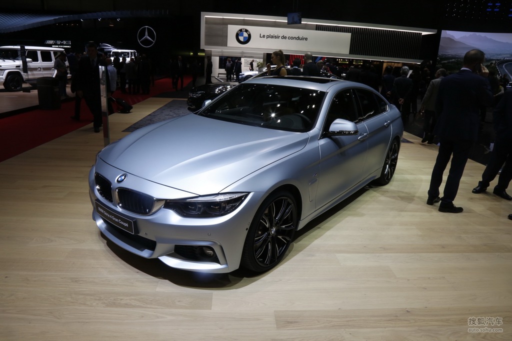 宝马4系grancoupe日内瓦车展实拍
