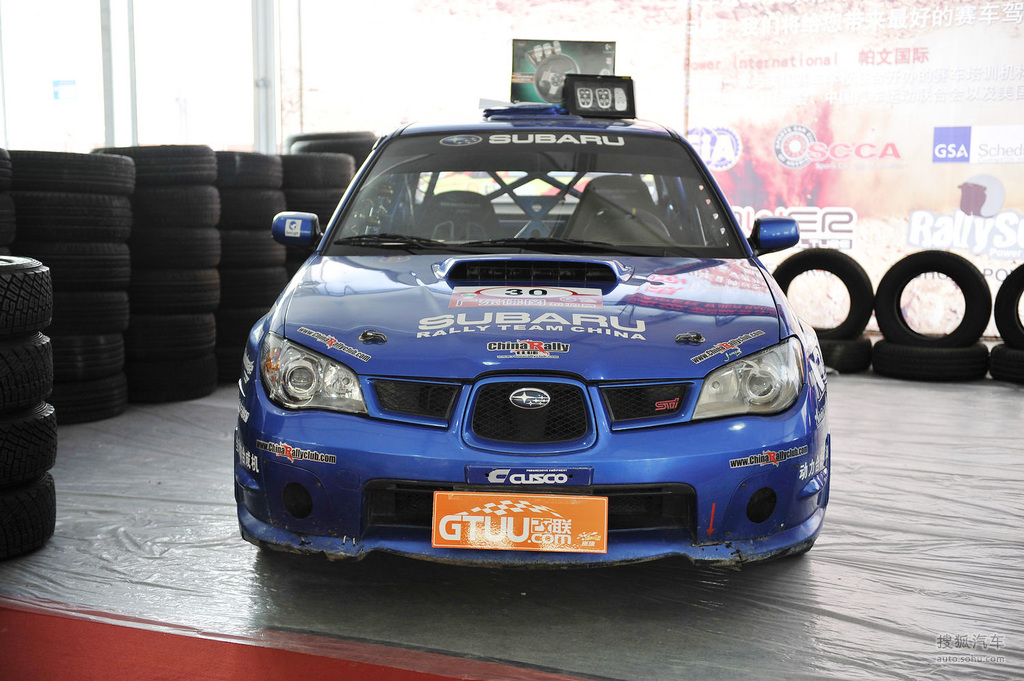 斯巴鲁九代翼豹sti 雅森改装车展实拍