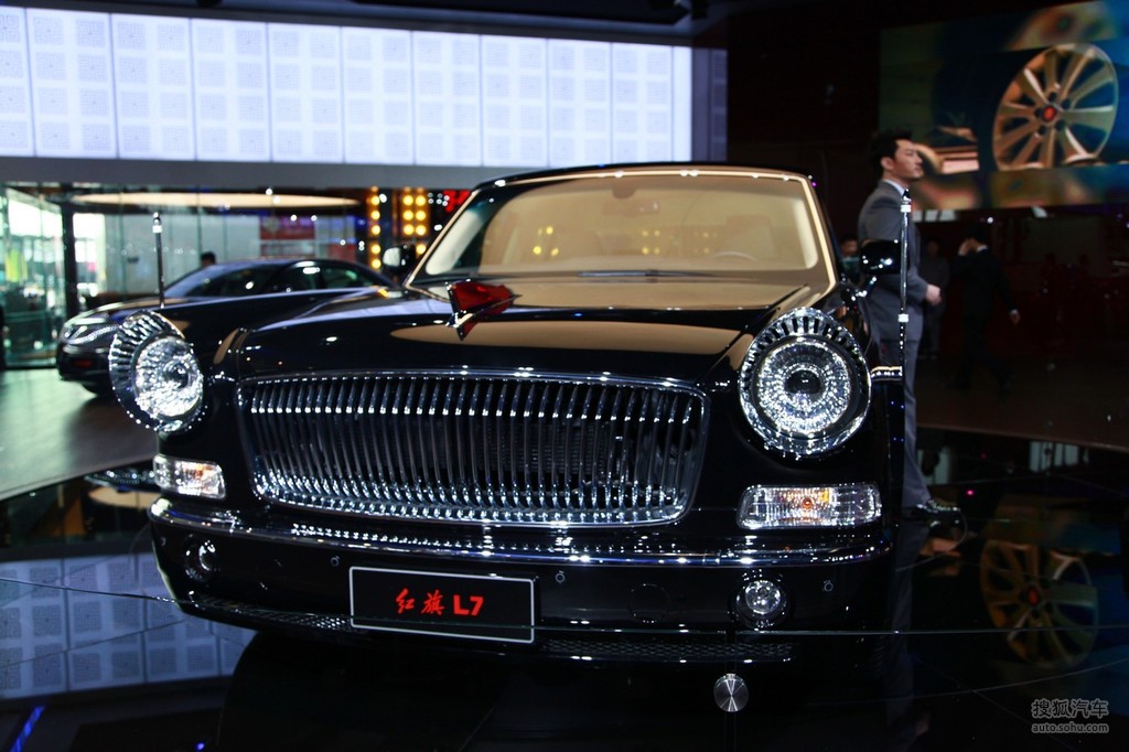 红旗l7北京车展实拍