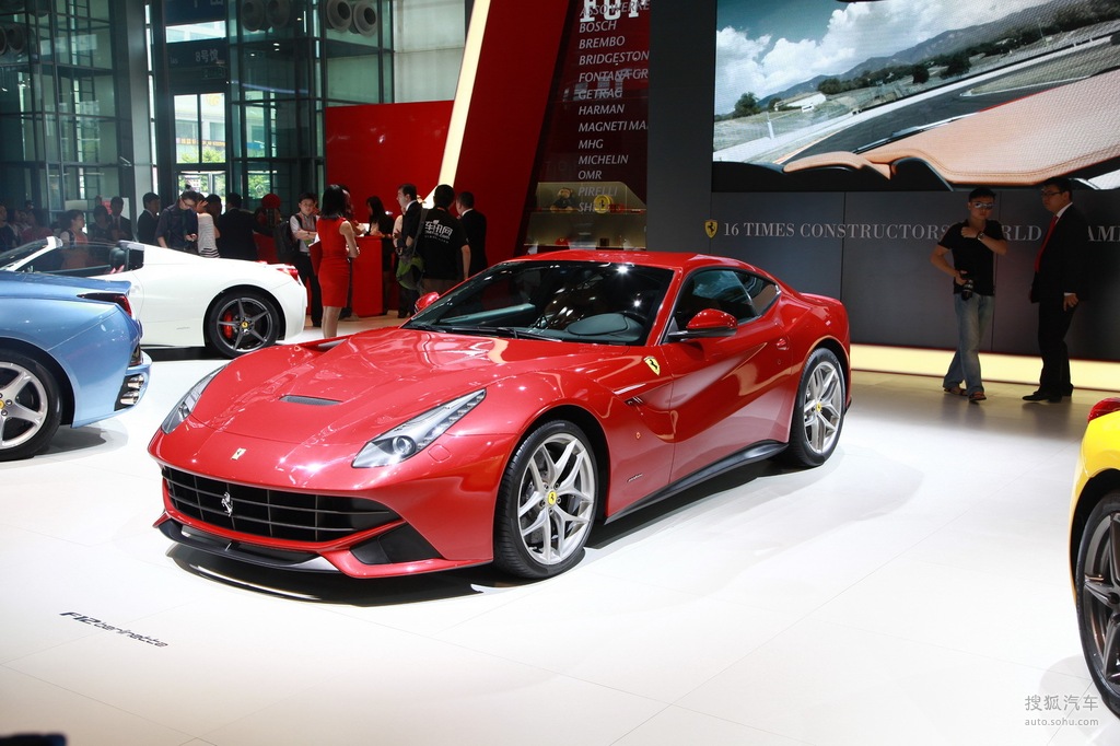 法拉利展台深港澳车展实拍