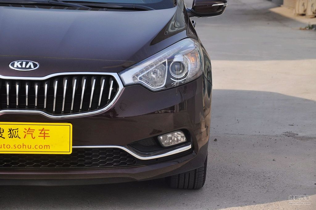 【 起亚k3高清图片】_暗樱红_外观_搜狐汽车网