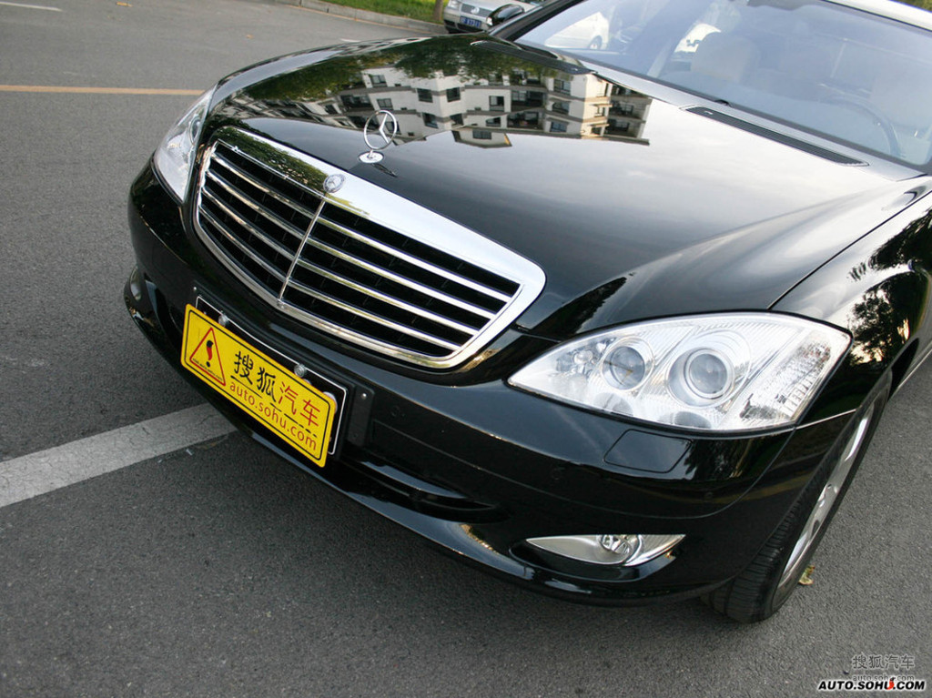 2008款奔驰s500实拍