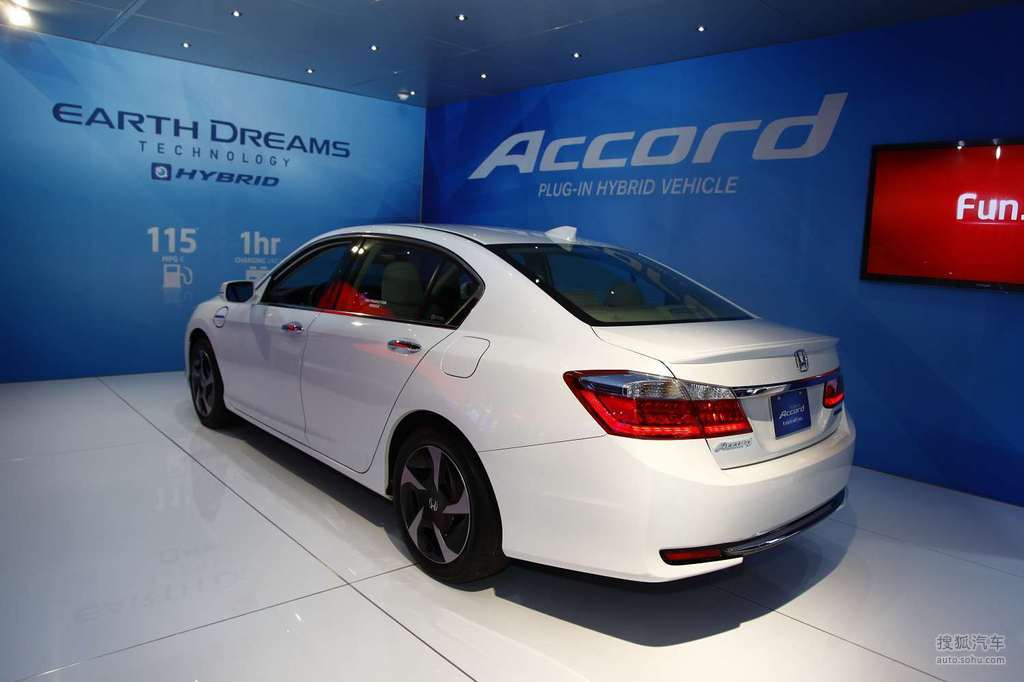 本田全新雅阁hybrid北美车展实拍