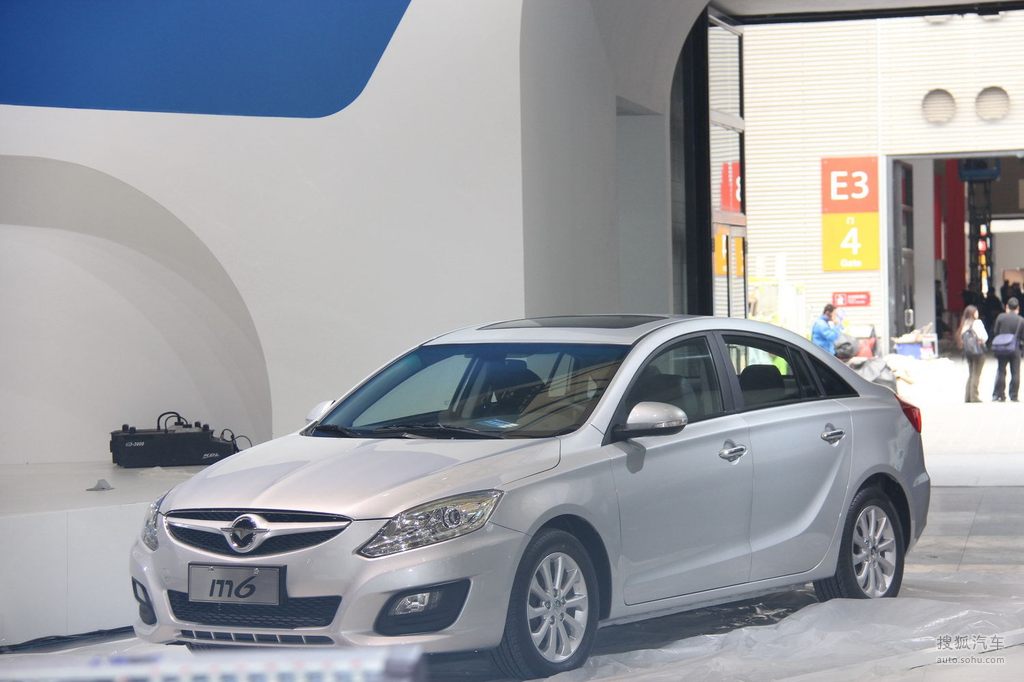 海马m6上海车展实拍