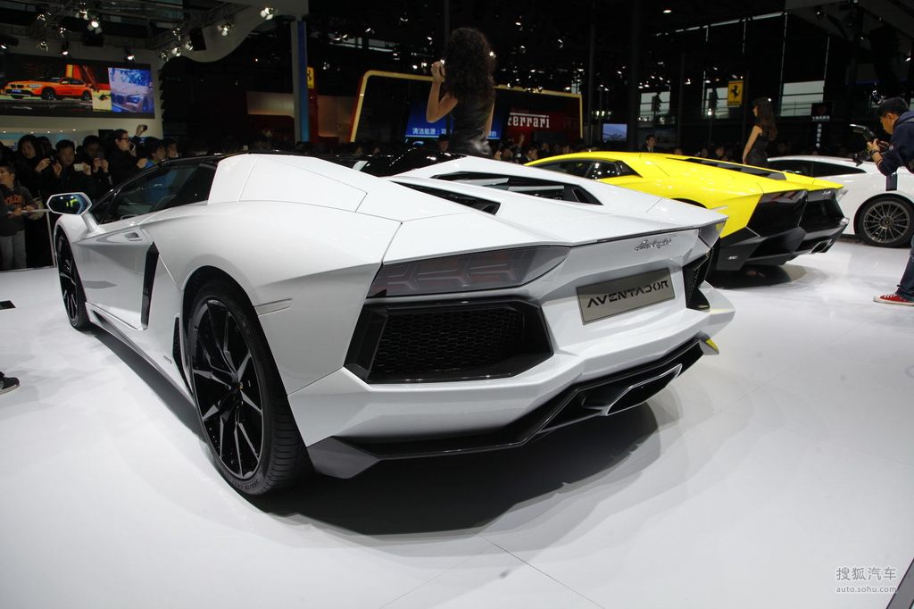 兰博基尼lp700-4敞篷版上海车展实拍