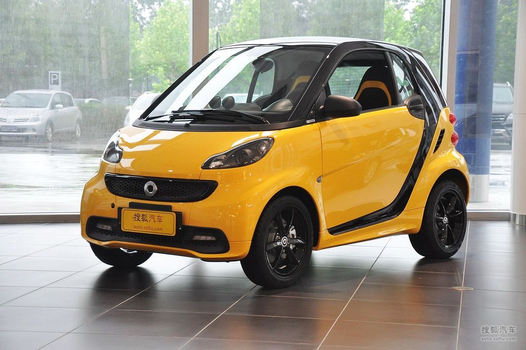 【 smartfortwo高清图片】_橙黄色_外观_搜狐汽车网