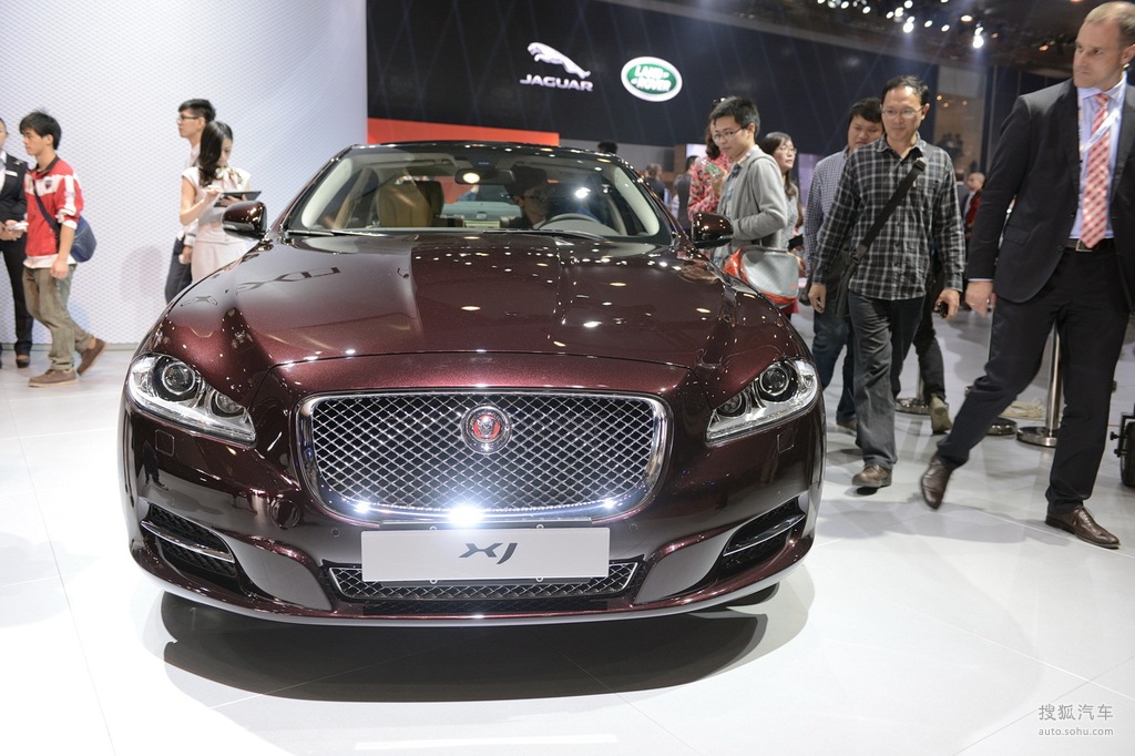 捷豹xjl广州车展实拍