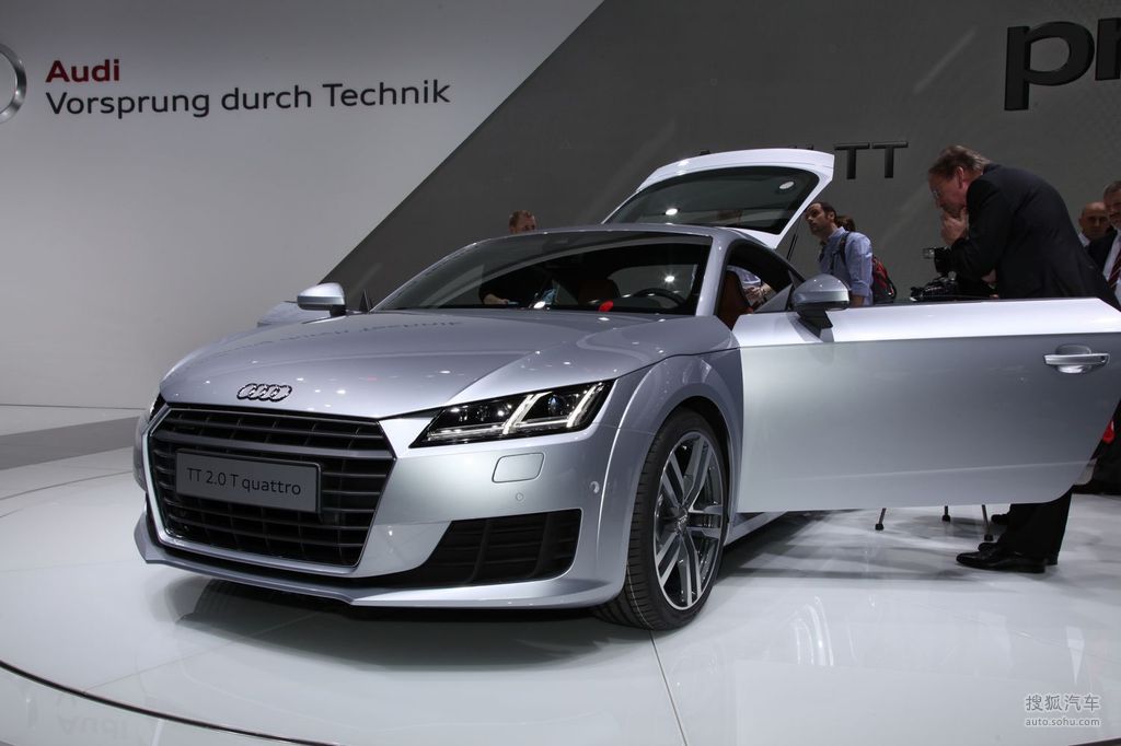 奥迪tt20tquattro日内瓦车展实拍