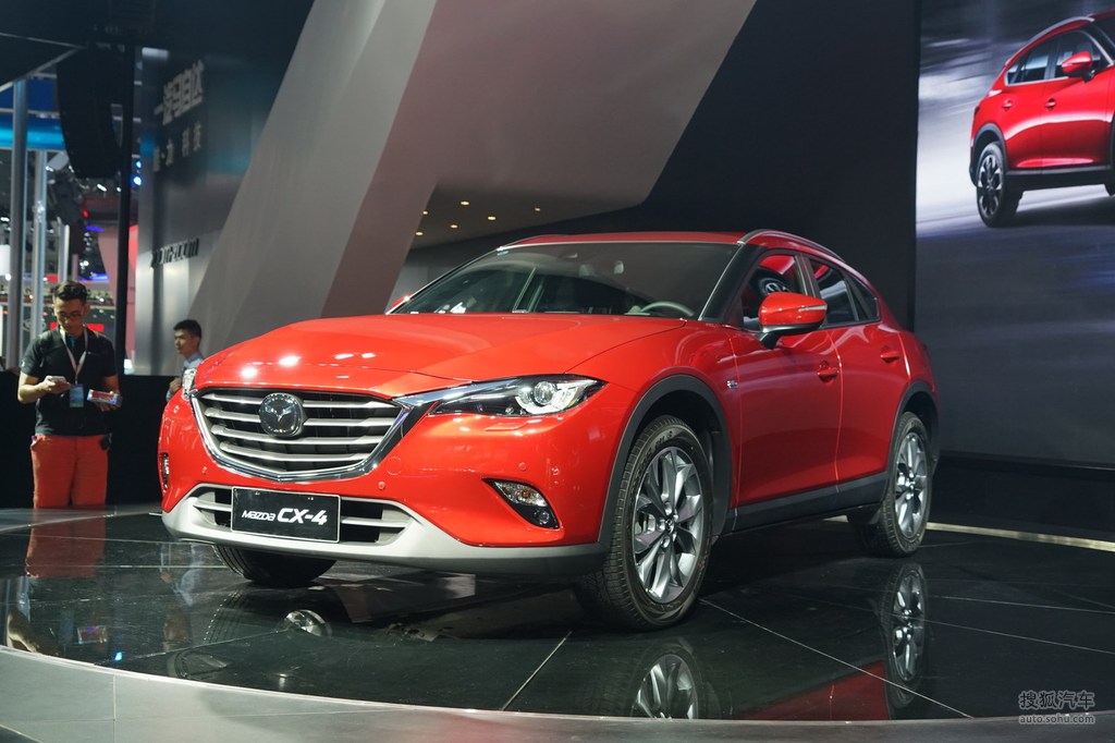 马自达cx-4 成都车展实拍