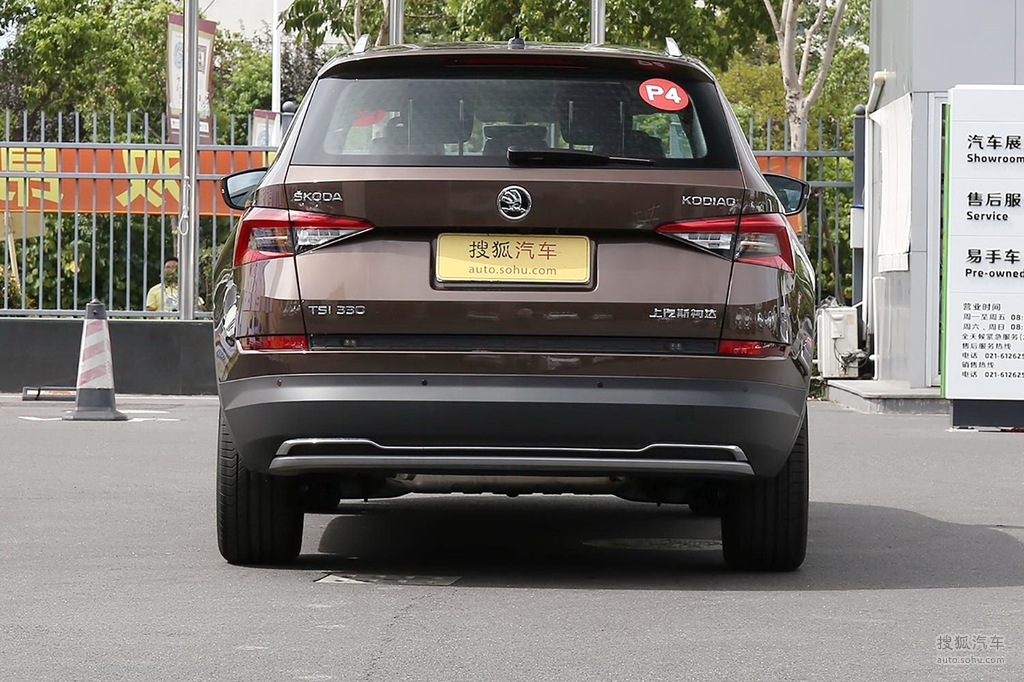 2017款斯柯达柯迪亚克 tsi330 7座两驱豪华版 - 正后提示:支持键盘