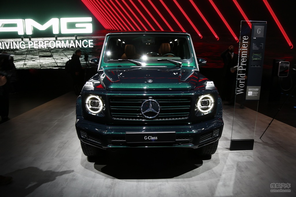 奔驰g级北美车展实拍