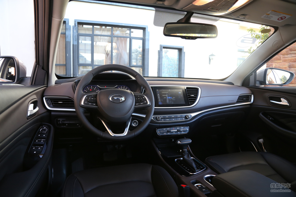 【 广汽传祺ga4高清图片】_黑色_内饰_搜狐汽车网