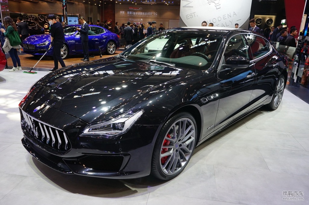 玛莎拉蒂总裁gts 北京车展实拍