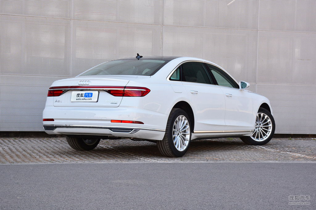 【 奥迪a8l高清图片】_冰川白_外观_搜狐汽车网
