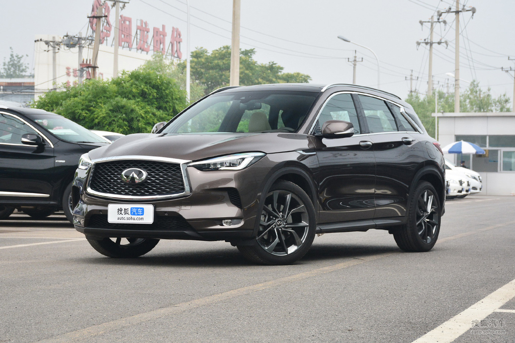 2018款英菲尼迪qx5020t四驱旗舰版车前45提示支持键盘翻页左右