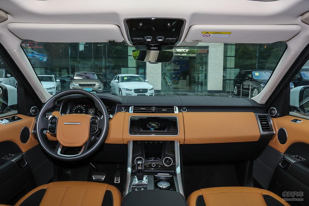 【 路虎揽胜运动版高清图片】_黑檀木/浅褐色_内饰_搜狐汽车网