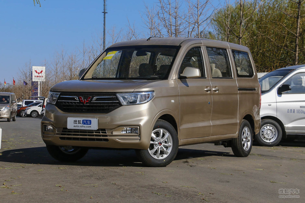 【 五菱宏光v高清图片】_亮米黄_外观_搜狐汽车网