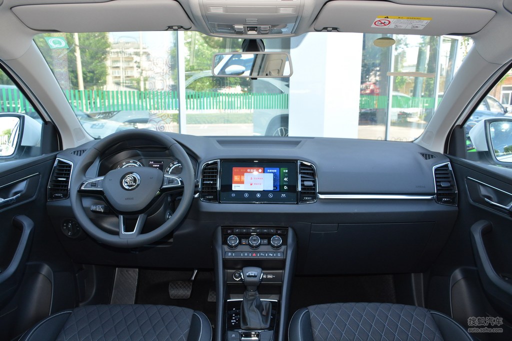 【 斯柯达柯珞克高清图片】_黑色_内饰_搜狐汽车网