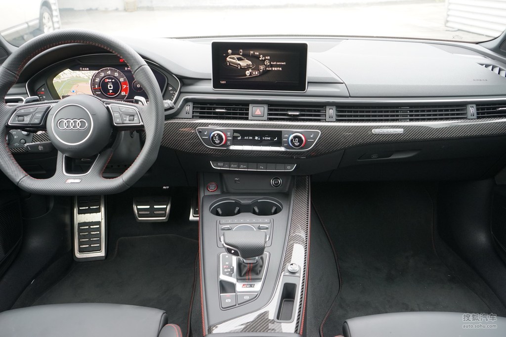【 奥迪rs4高清图片】_黑色_内饰_搜狐汽车网
