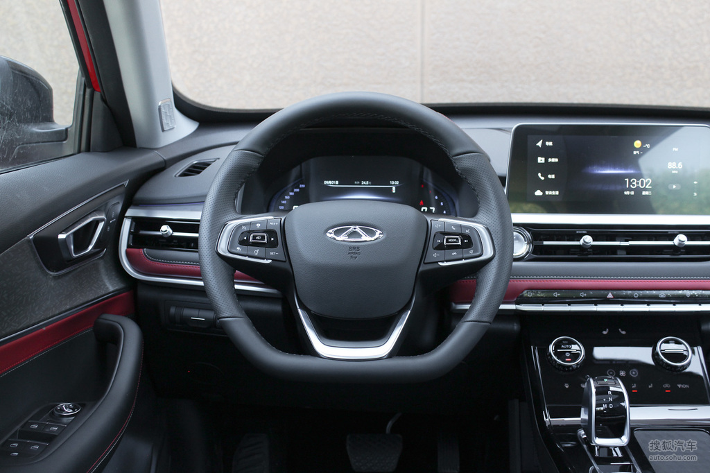 【 奇瑞瑞虎7高清图片】_黑色_内饰_搜狐汽车网