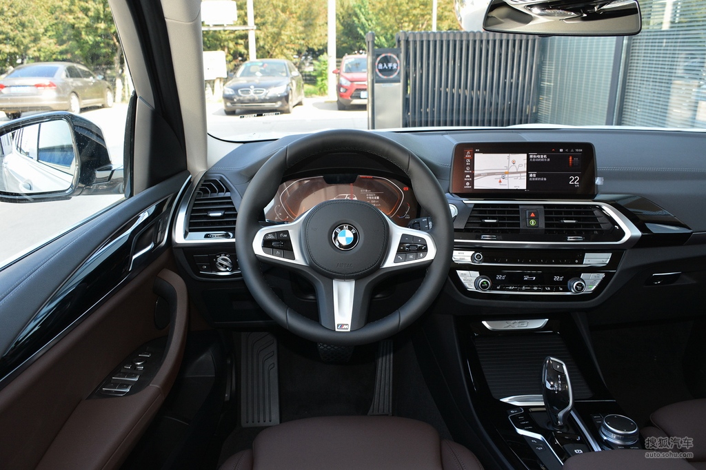 【 宝马x3高清图片】_黑色/摩卡色_内饰_搜狐汽车网