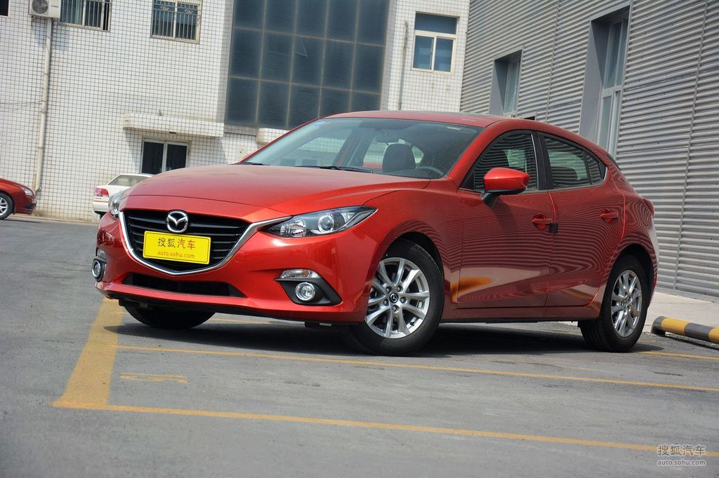 【 马自达mazda3axela昂克赛拉 两厢高清图片】_魂动红_外观_搜狐汽车
