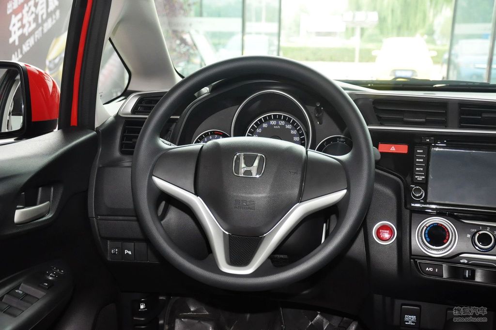 【 本田飞度高清图片】_黑色_内饰_搜狐汽车网