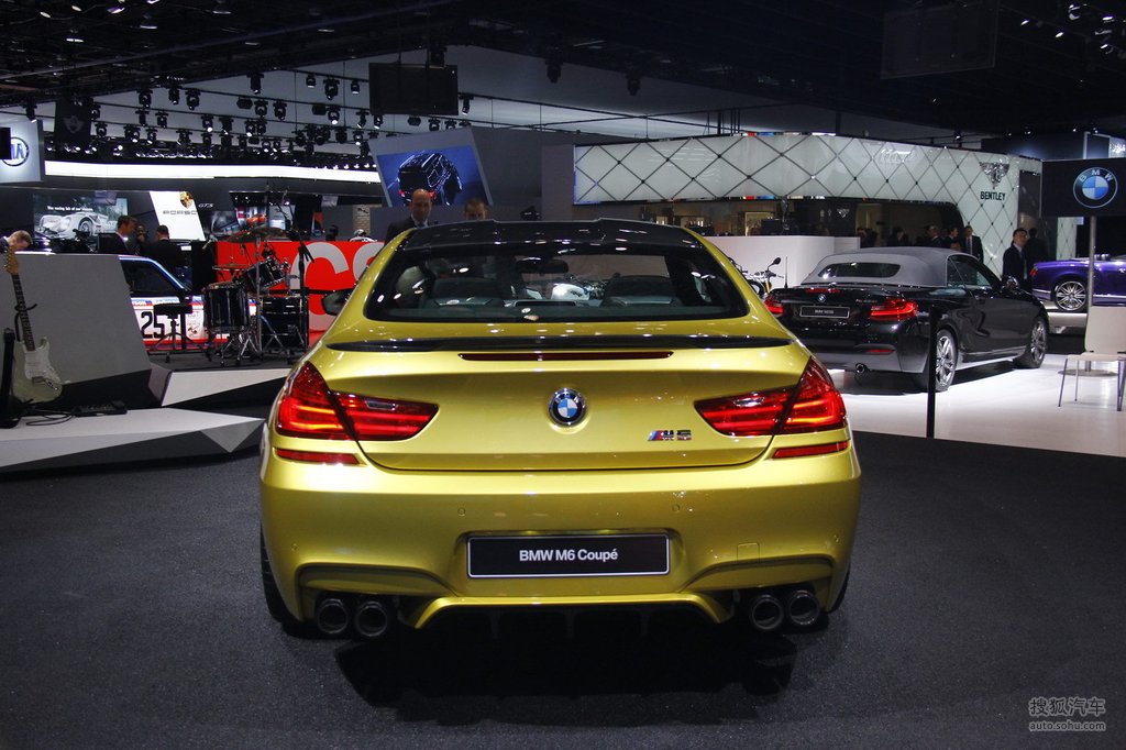 宝马m6 coupe北美车展实拍