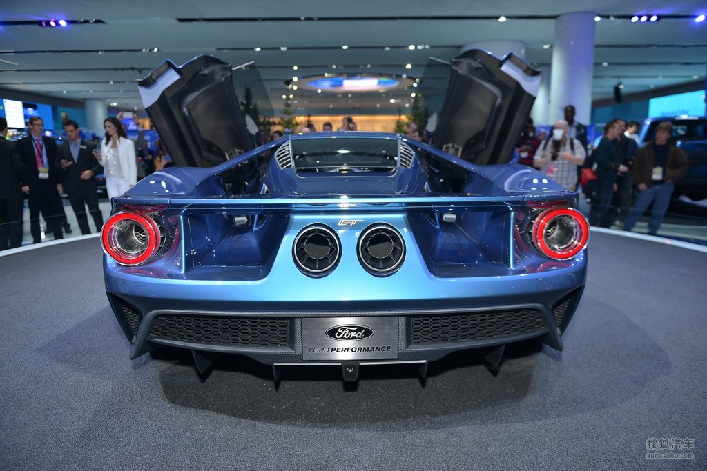 2017款福特gt北美车展实拍