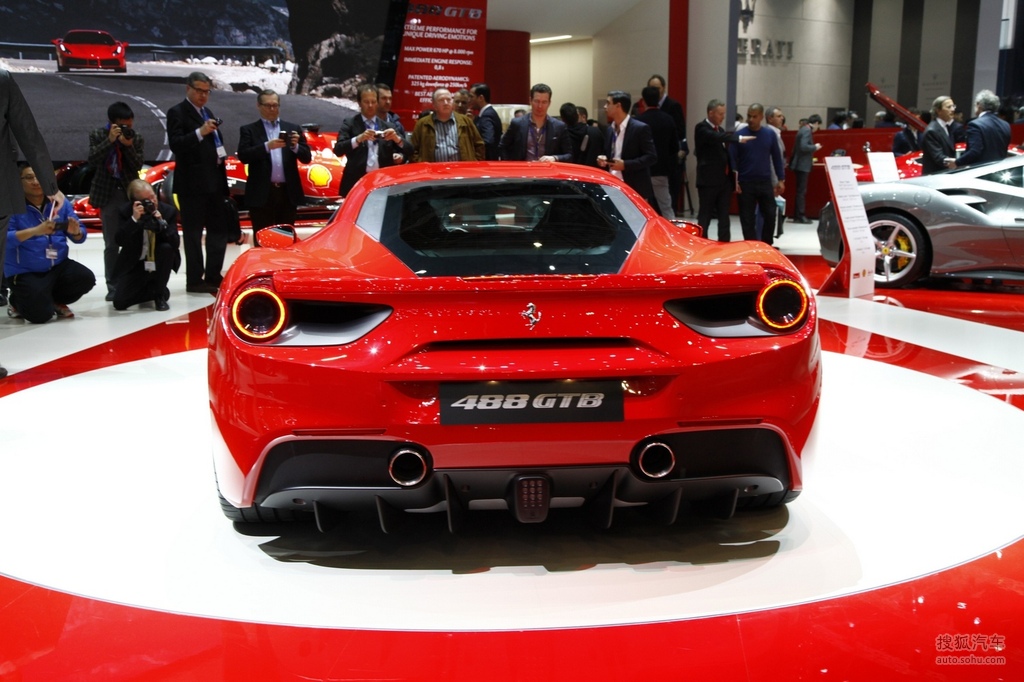 法拉利488gtb日内瓦车展实拍