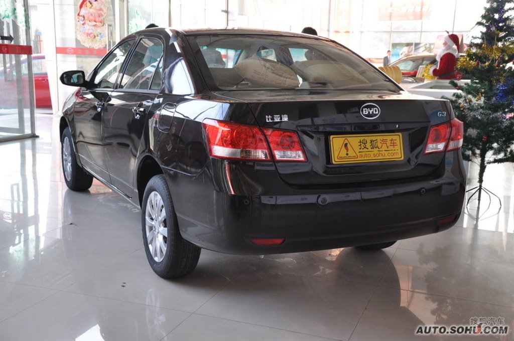 2010款比亚迪g3到店实拍外观