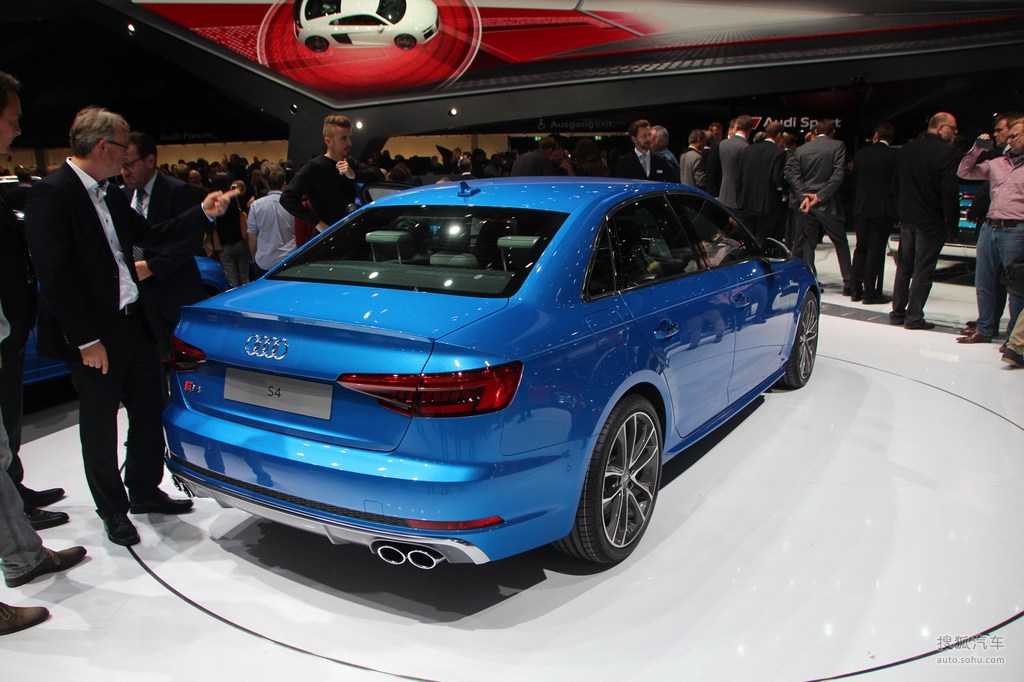 奥迪s4法兰克福车展实拍